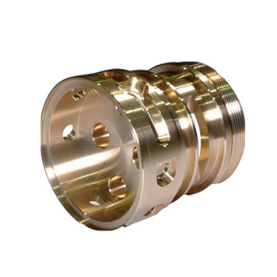 Good price Electrical Conductivity Copper Brass Machined Components 3D Drawing online