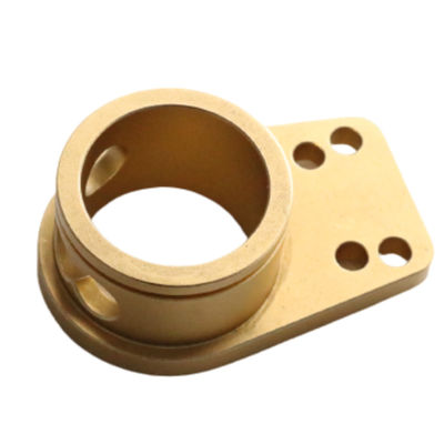 Good price 0.01mm Tolerance Brass Bronze Copper Precision CNC Machined Components online