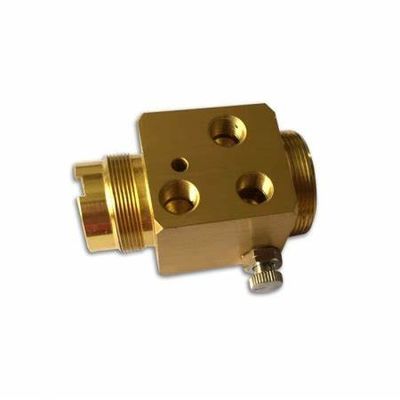 Good price Precision Customized Brass CNC Parts Polished Finish With Electrical Conductivity online