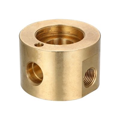 Good price CNC Brass Bronze Copper Machined Parts Conductivity 0.01mm Tolerance online