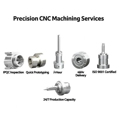 Good price Precision CNC Machining Services with ISO 9001 Certification, 48-Hour Delivery, and 24/7 Production Capacity online