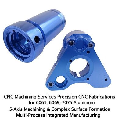 Good price Precision CNC Fabrications with 5-Axis Machining for 6061, 6069, 7075 Aluminum and Multi-Process Integrated Manufacturing online