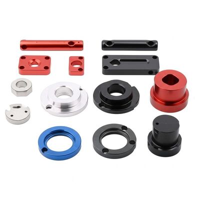 Good price Precision Aluminum CNC Parts with 0.1-0.001mm Tolerance and Anodized Surface for One-stop Machining Solutions online